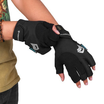 Forester STF 06178 Sarung Tangan Half Glove Riding Print Edge