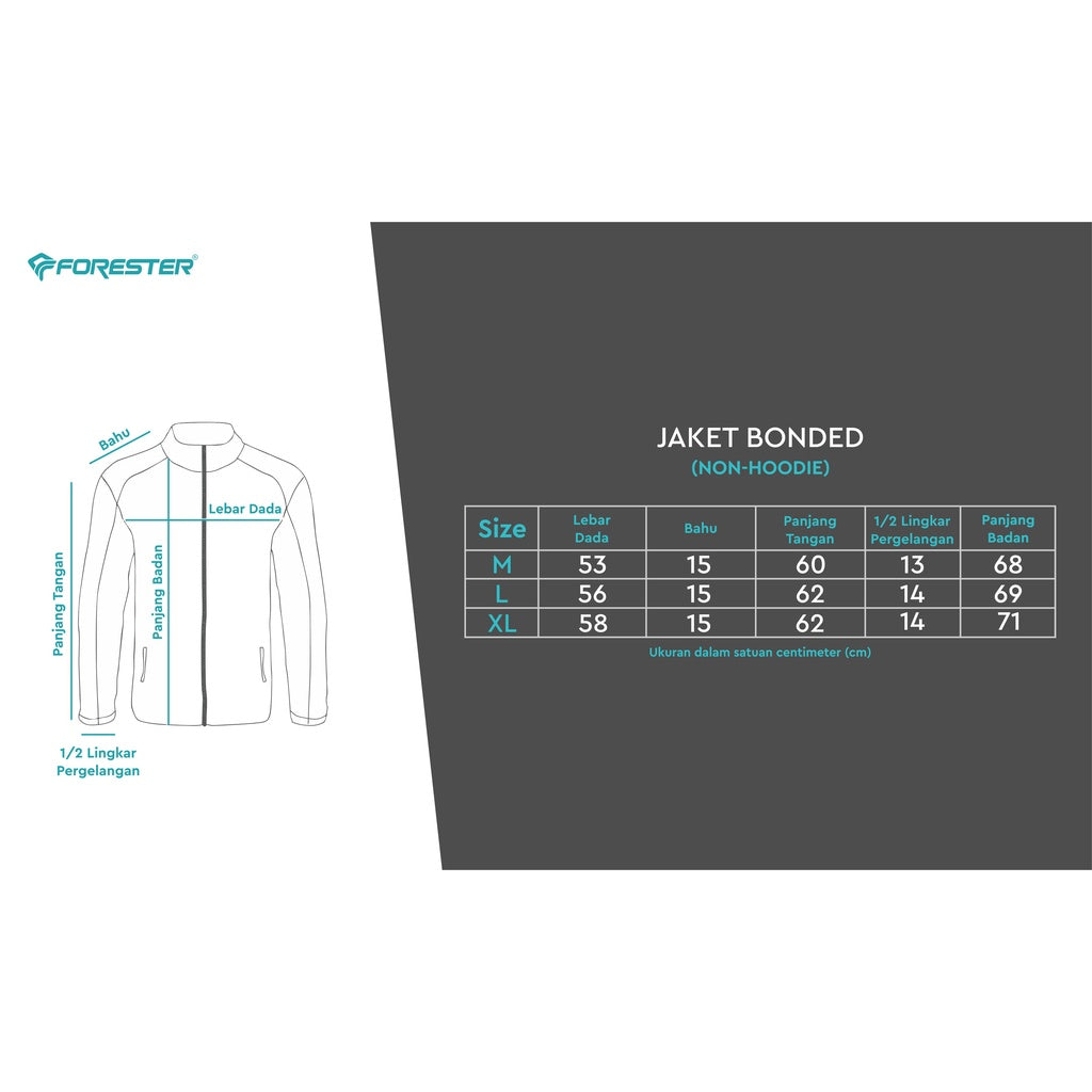 Forester 70334 Jaket Bonded Vertical