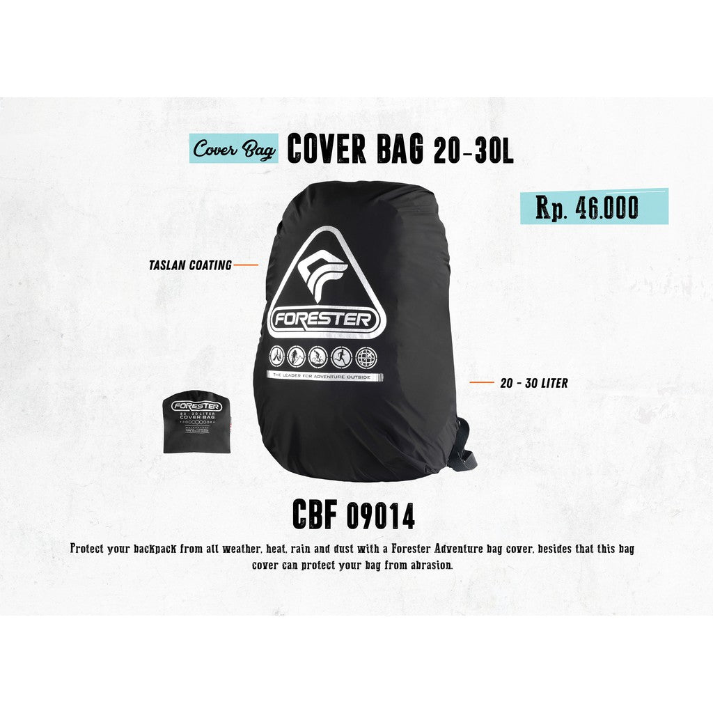 Forester CBF 09014 Cover Bag / Raincover 20-30 L