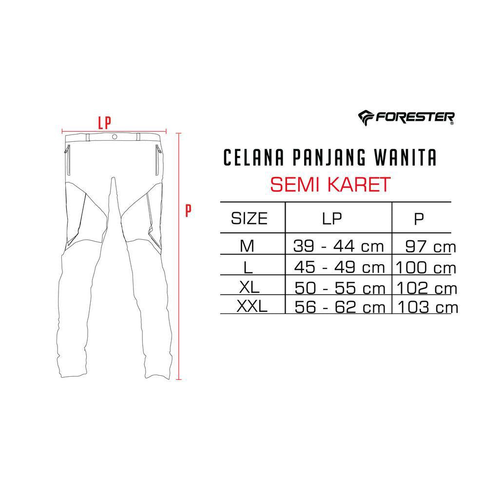 Forester CLF 08370 Celana Panjang Wolve (Women Series)