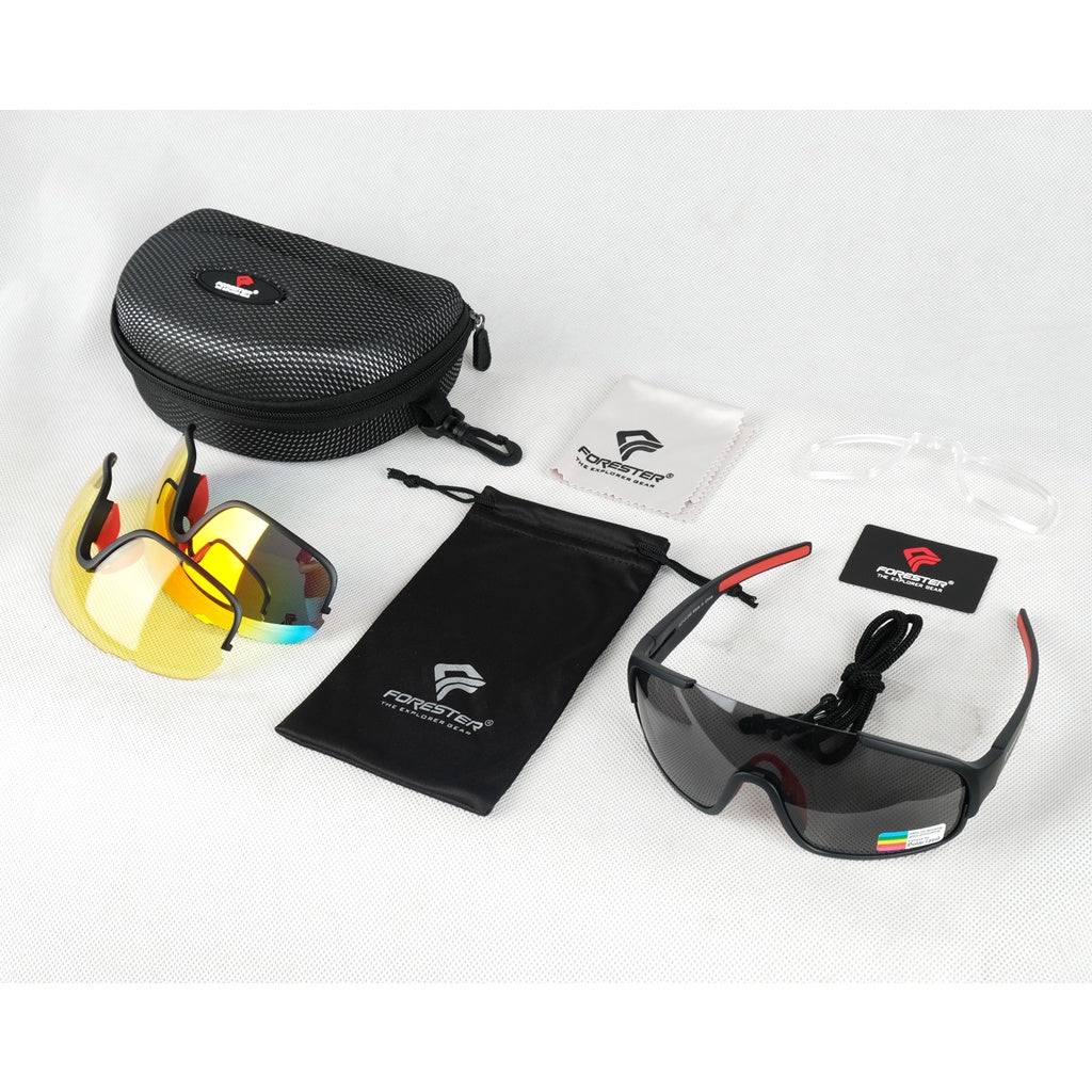 Forester SLF DI 098 Kacamata Full Set Sunglasses Sport
