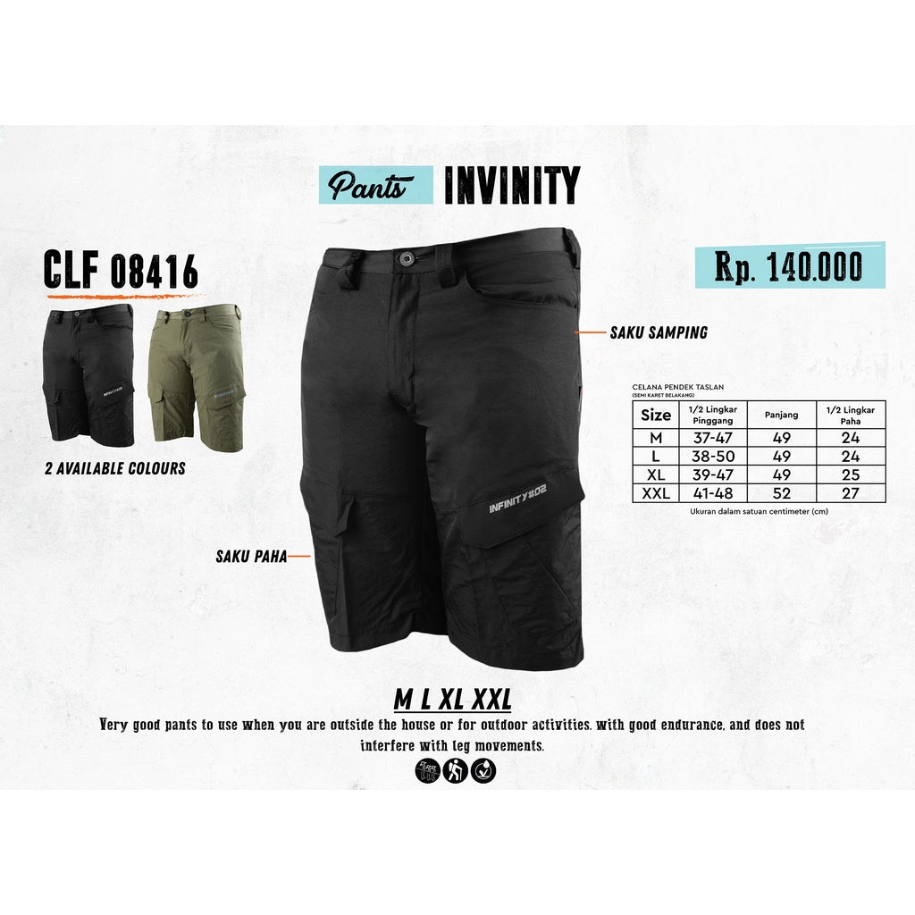 Forester CLF 08416 Celana Pendek 'Invinity'