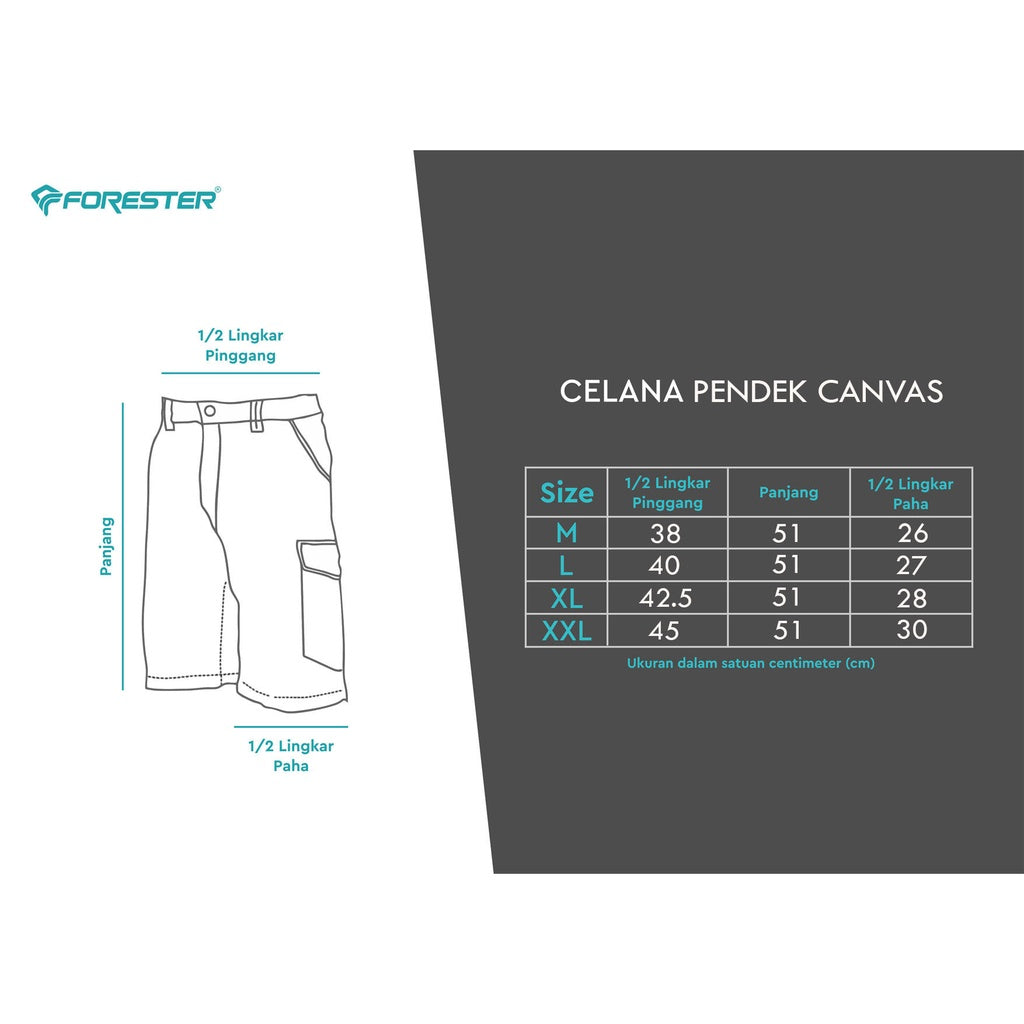 Forester CLF 08424 Celana Chino Pendek