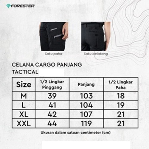 Forester CLF 08362 Celana Tactical Spencer