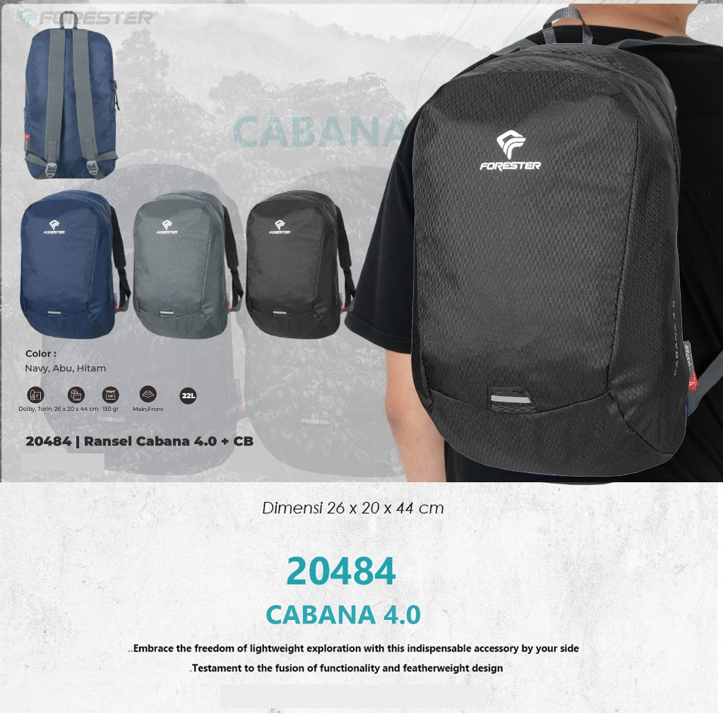 Forester 20484 Tas Ransel Backpack Cabana 4.0