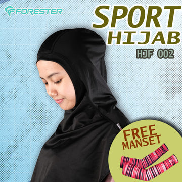 Forester HJF 002 Hijab Sport Pendek