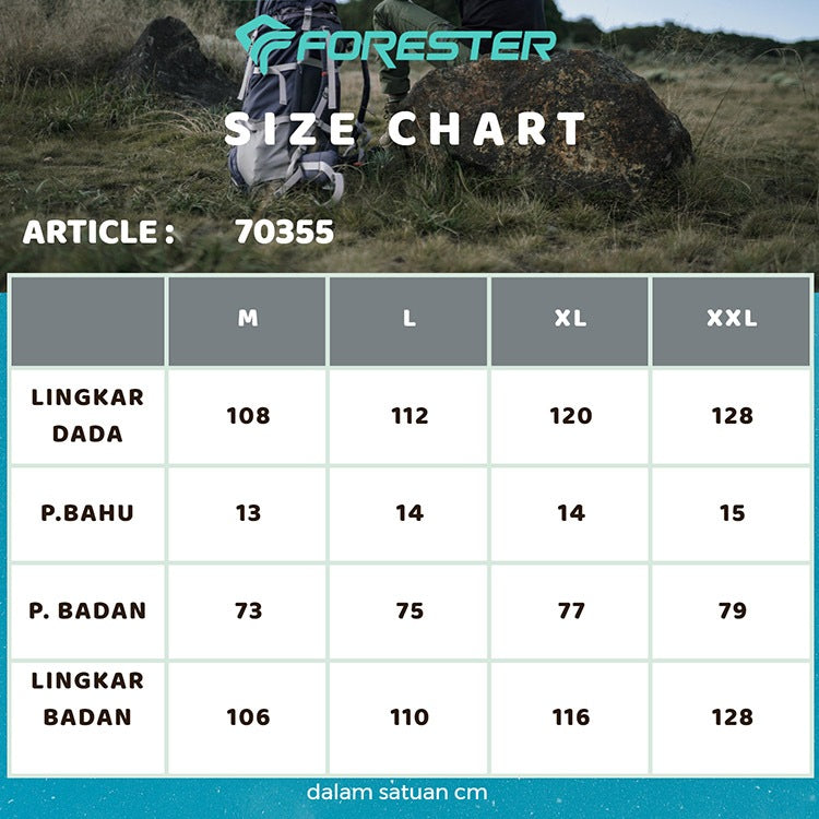 Forester 70355 Jacket Rompi Taslan Krag Marksman