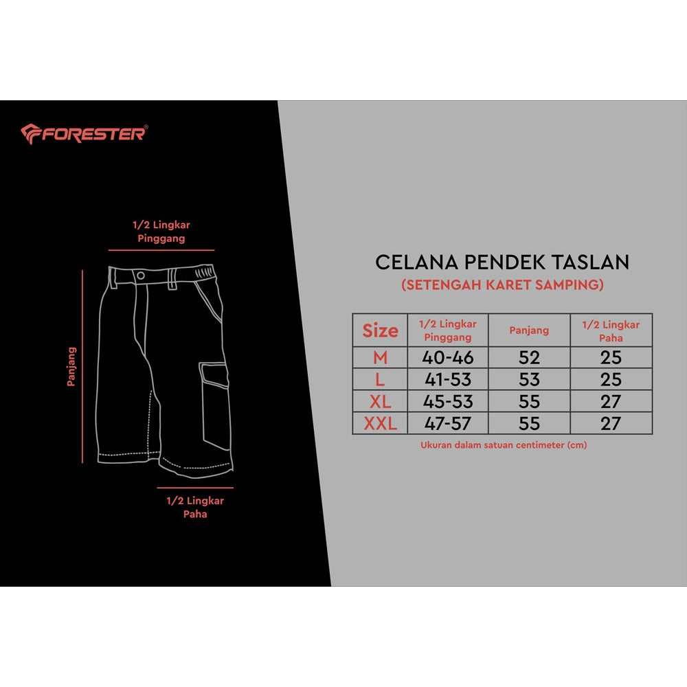 Forester CLF 08368 Celana Cargo Taslan Mervelous