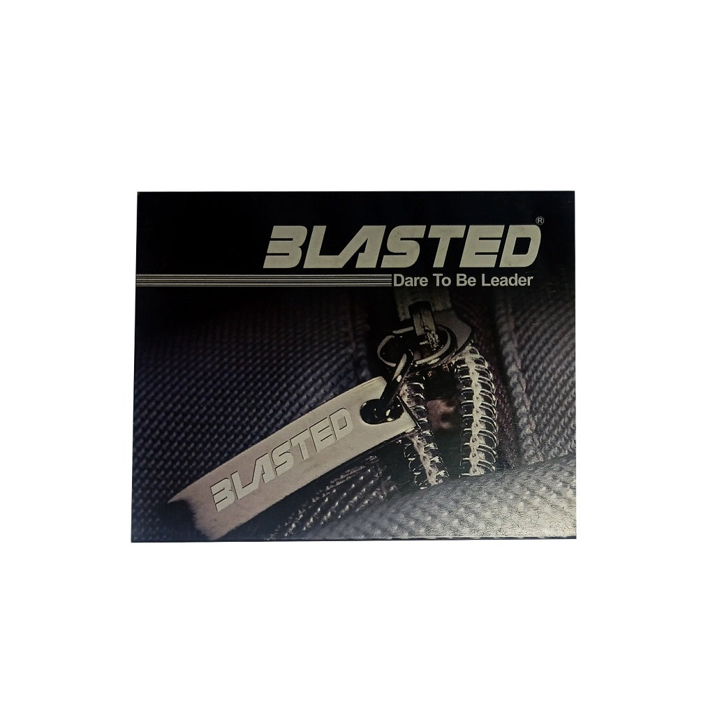 Dompet Blasted Lipat Kulit Sintetis Pendek