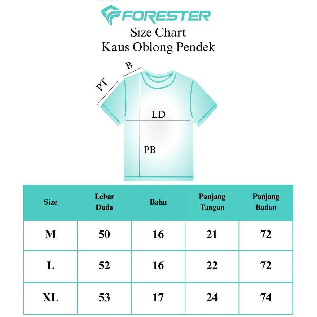 Forester TSF 02707 Kaos Oblong Sunrise
