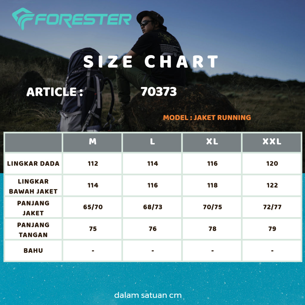 Forester Fiachra 70373 | Jacket Lipat Running Man