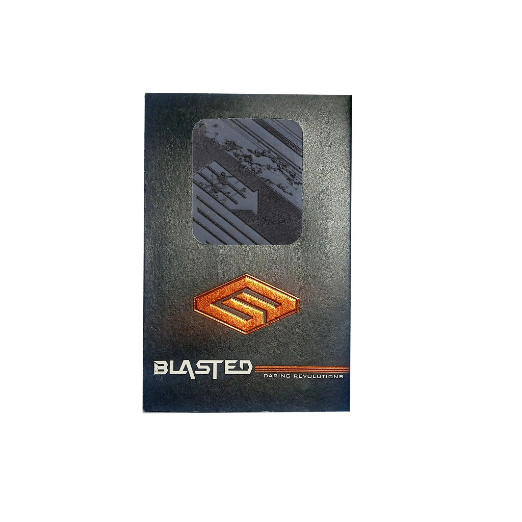 Dompet Blasted Lipat Kulit Sintetis Panjang Rantai