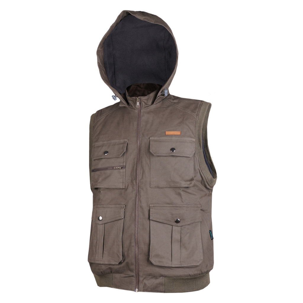 Forester 70376 Vest Canvas (Plus Rib)