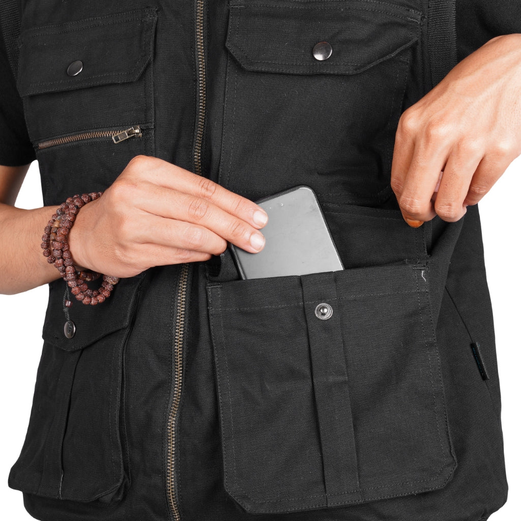 Forester 70376 Vest Canvas (Plus Rib)