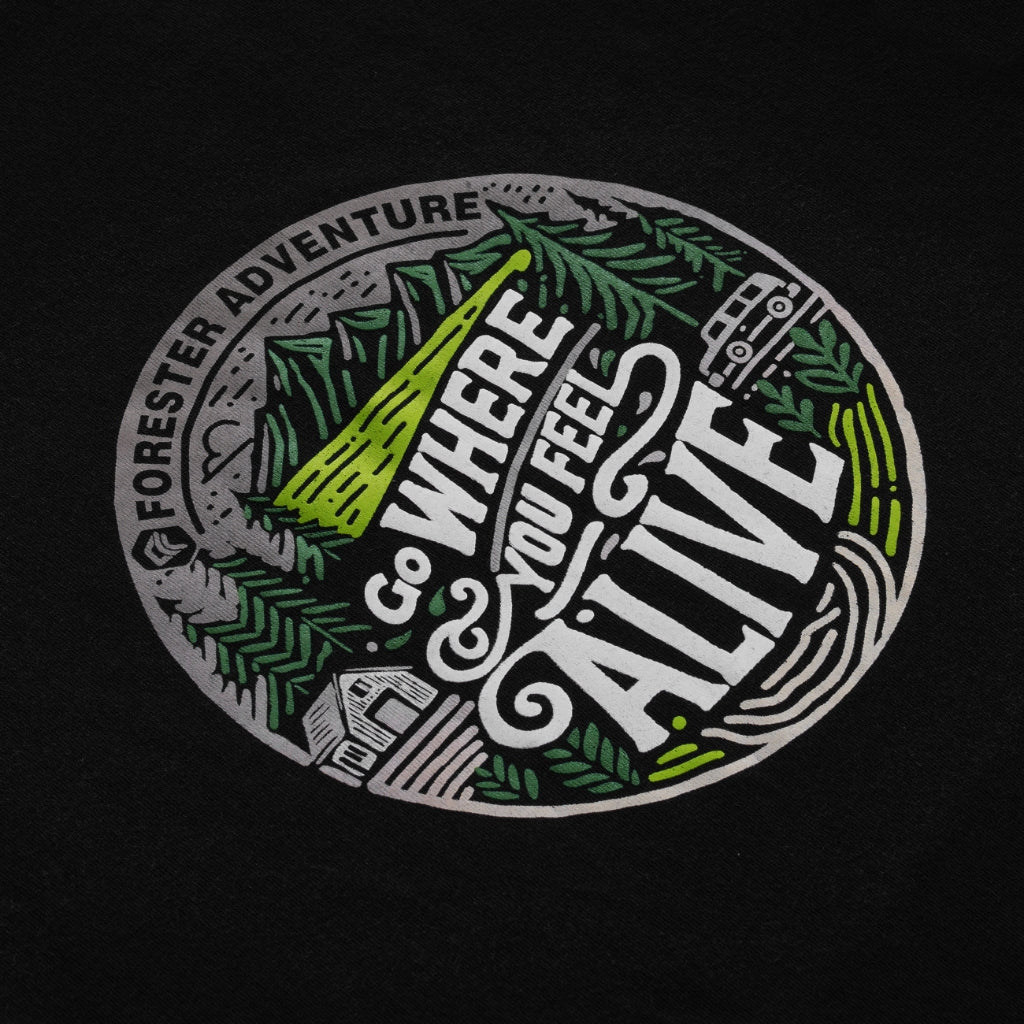 Forester TSF 02735 Kaos Oblong Go Where You Feel Alive