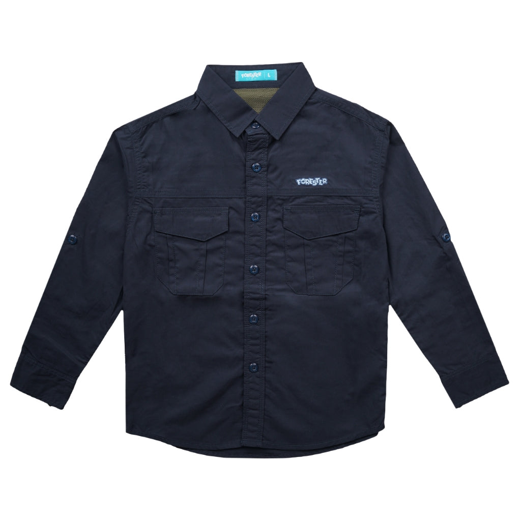 Forester Kids CI K0002 Kemeja Anak Lengan Panjang  - Long Sleeve Shirts