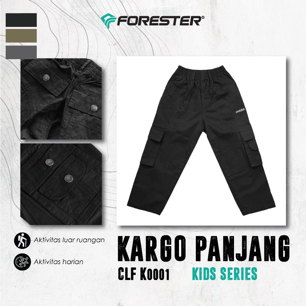 Forester Kids CLF K0001 Celana Cargo Anak Panjang