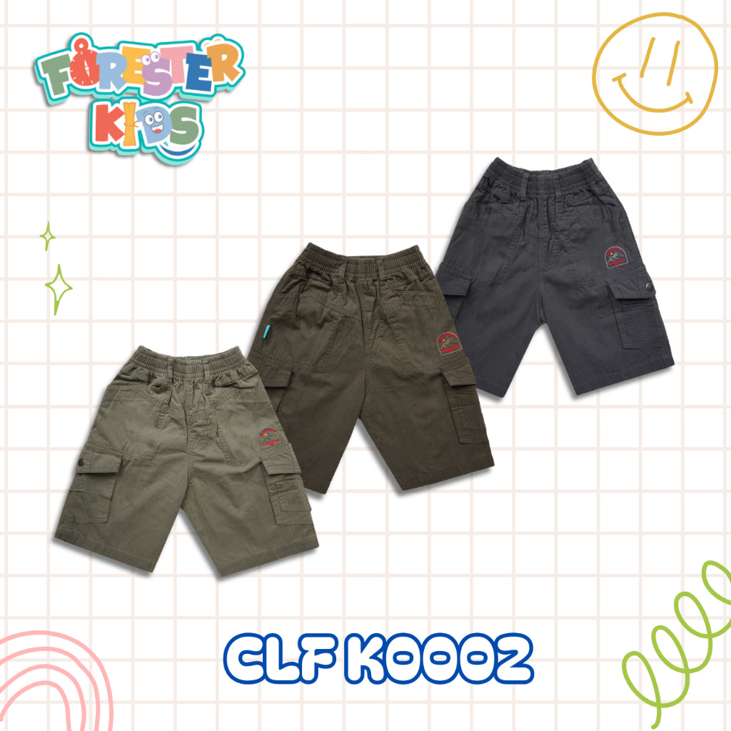 Forester Kids CLF K0002 Celana Cargo Anak Pendek