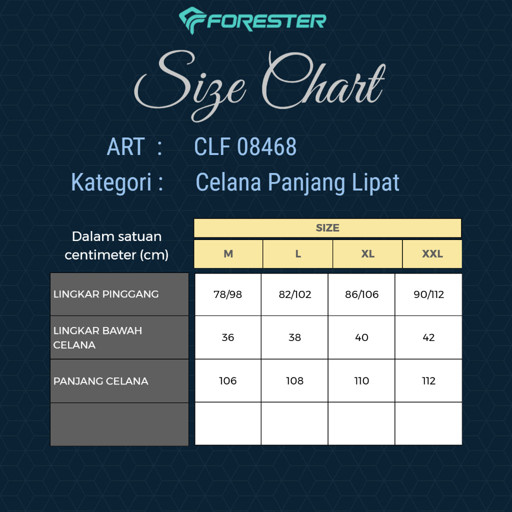 Forester CLF 08468 Celana Panjang Lipat Pocketable Jinco
