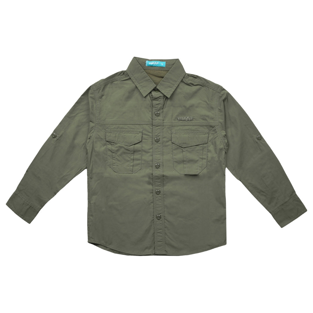Forester Kids CI K0002 Kemeja Anak Lengan Panjang  - Long Sleeve Shirts
