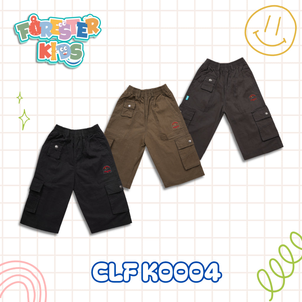 Forester Kids  CLF K0004 Celana Cargo Anak Panjang 7/8
