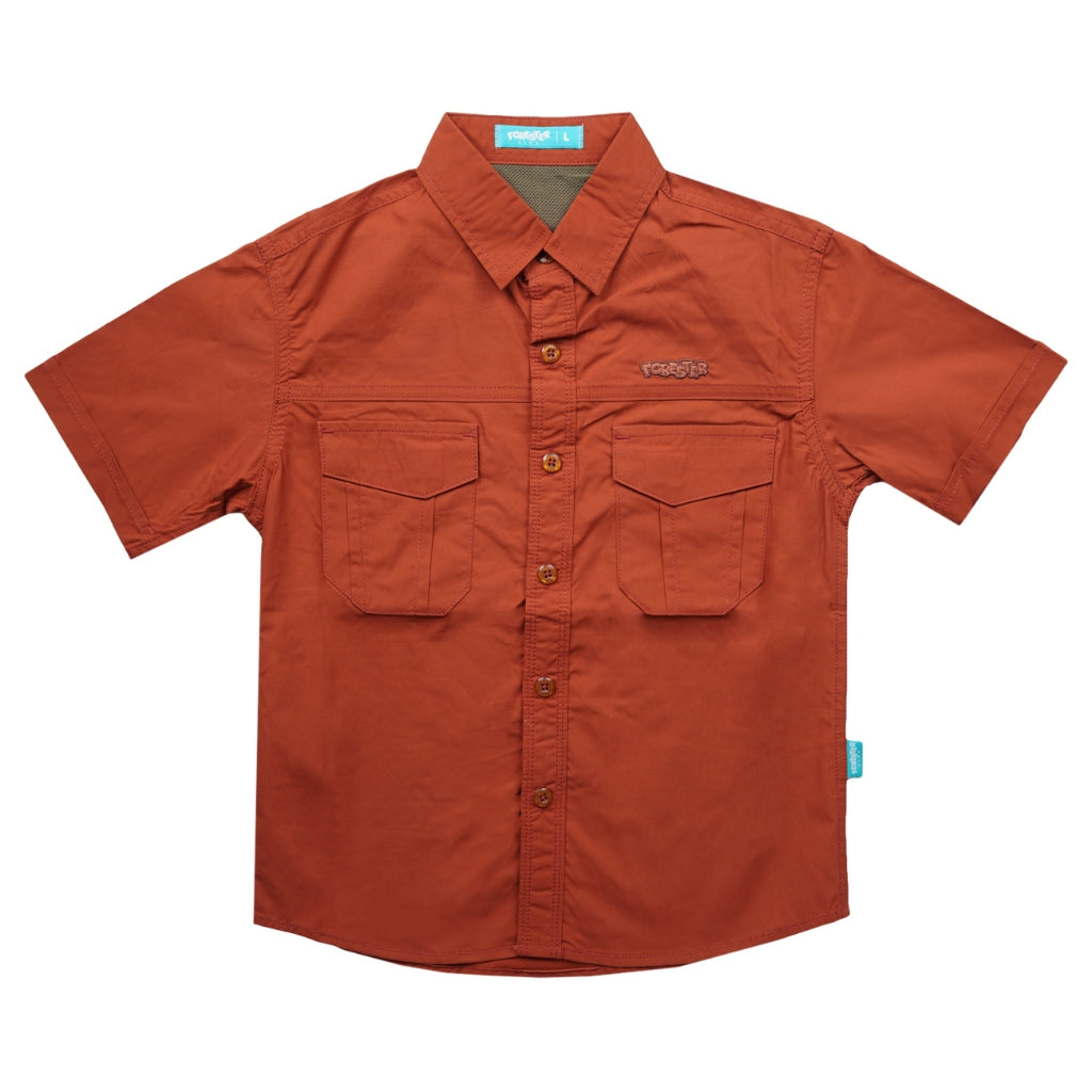 Forester Kids CI K0001 Kemeja Anak Lengan Pendek  - Short Sleeve Shirts