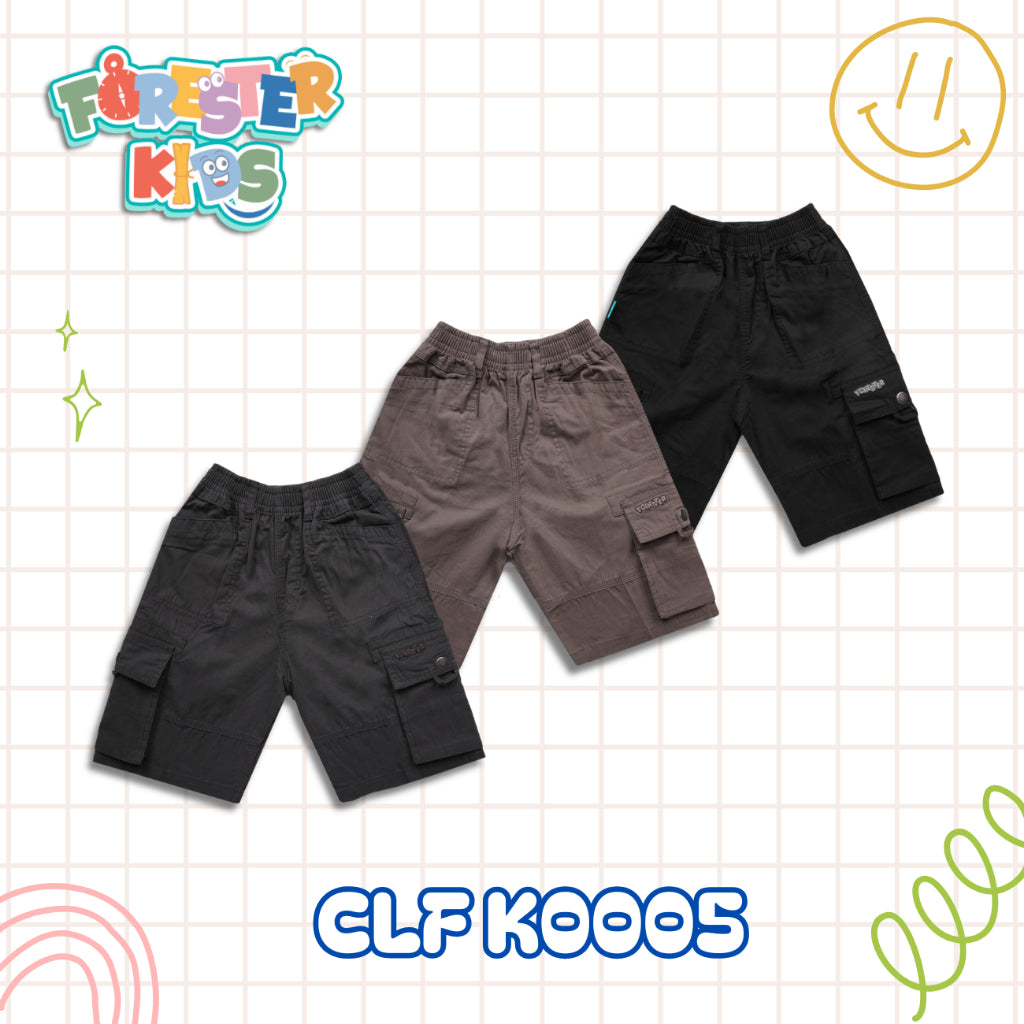 Forester Kids CLF K0005 Celana Cargo Anak Pendek
