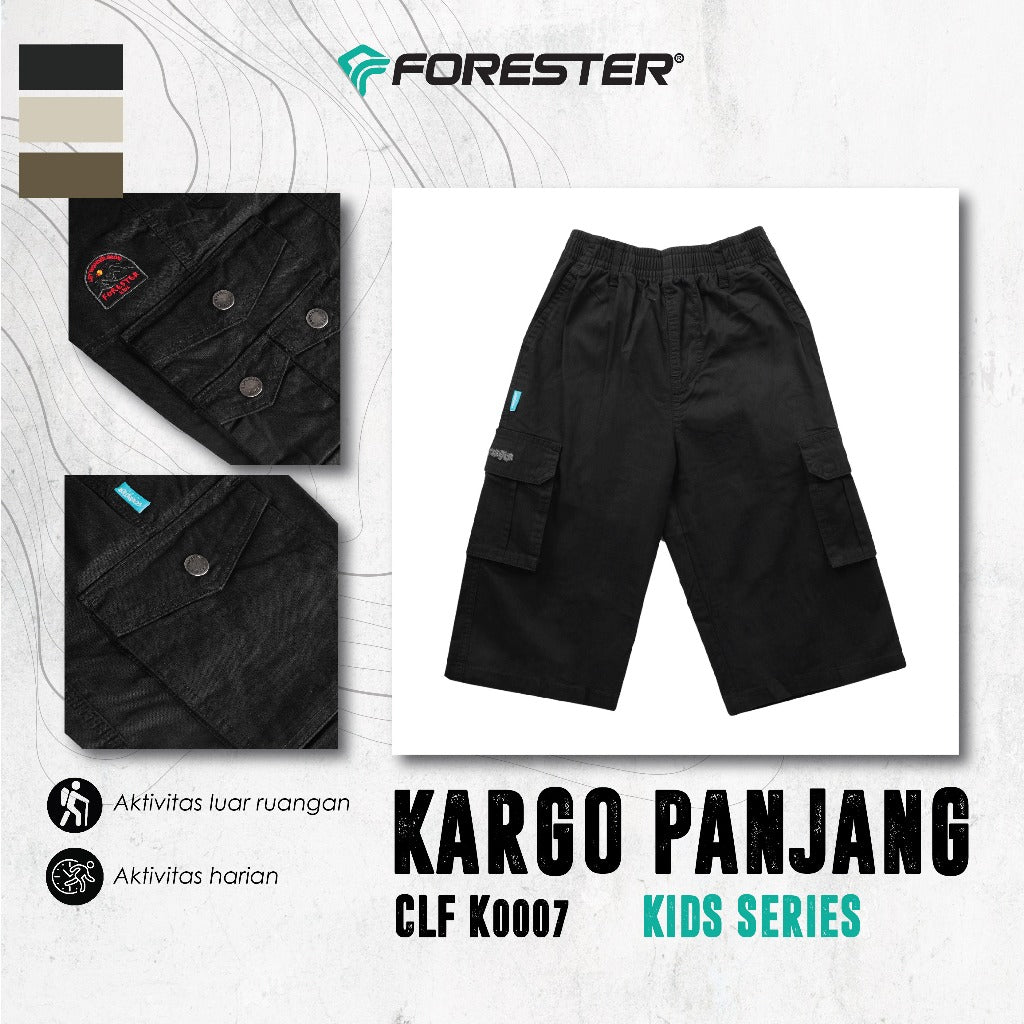 Forester Kids CLF K0007 Celana Cargo Anak Panjang