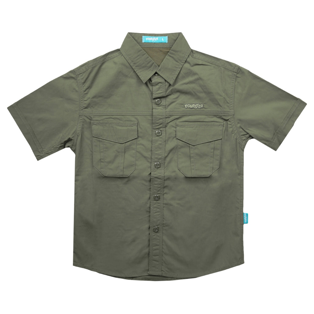 Forester Kids CI K0001 Kemeja Anak Lengan Pendek  - Short Sleeve Shirts