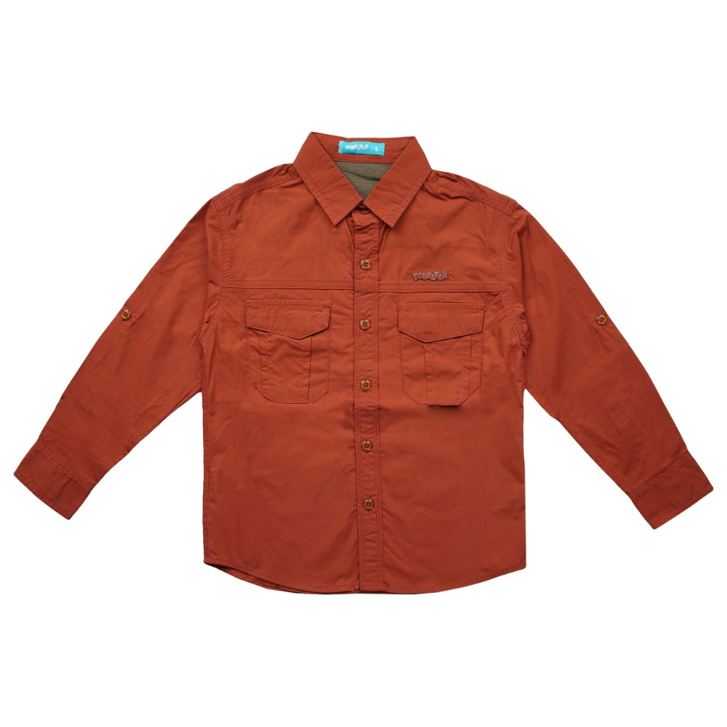 Forester Kids CI K0002 Kemeja Anak Lengan Panjang  - Long Sleeve Shirts