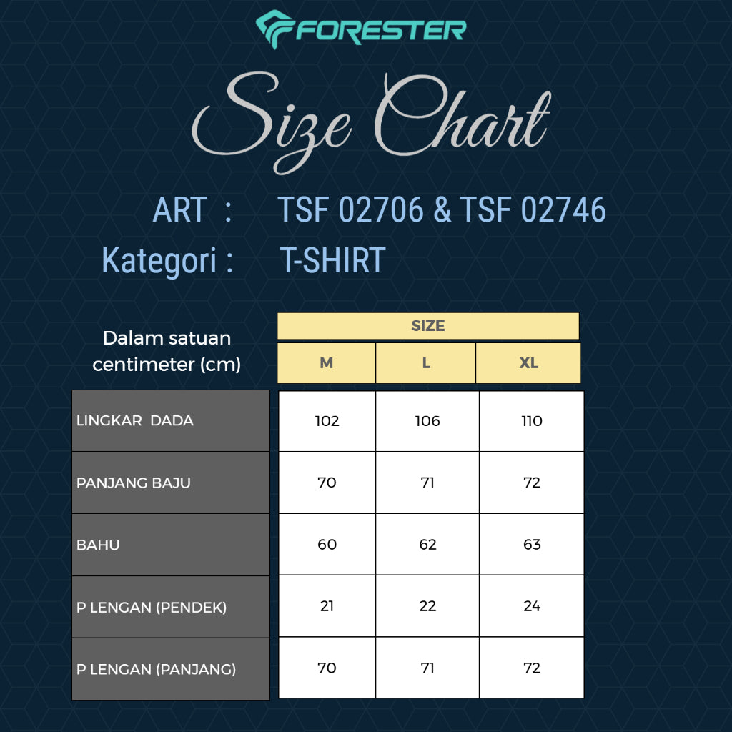 Forester Kaos Oblong Panoramic TSF 02706 TSF 02746
