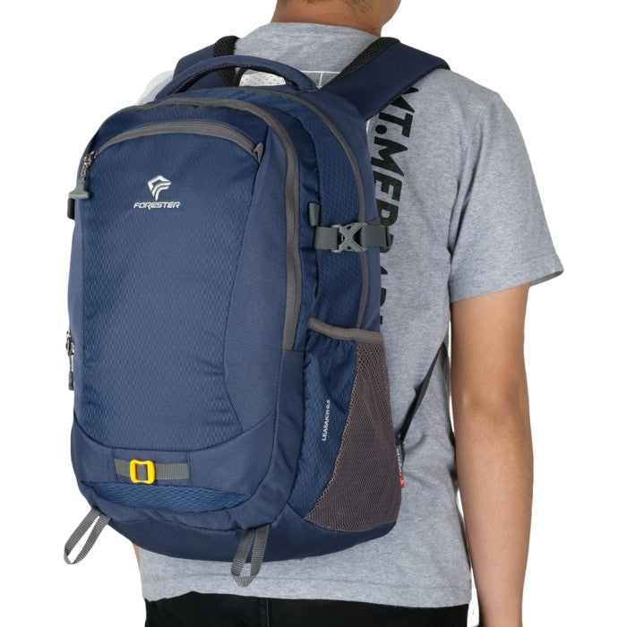 Forester 20482 Tas Ransel Backpack Laptop 14" 28L  Leasaich 0.4 + Coverbag