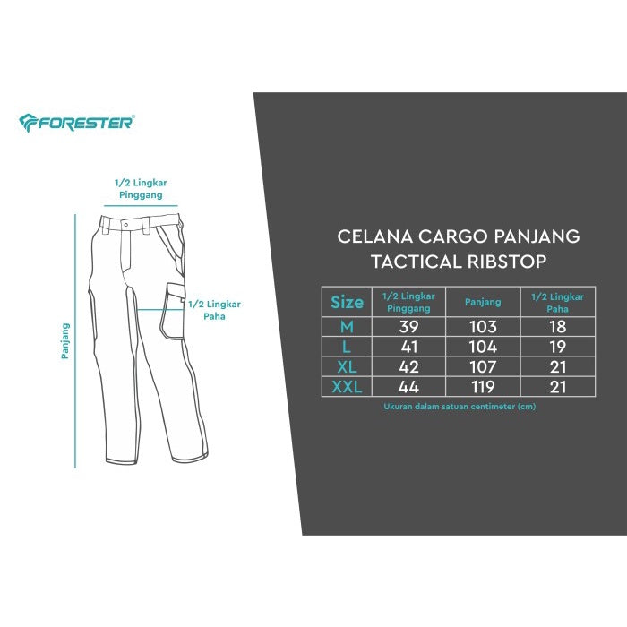 Forester CLF 08440 Long Pants Cargo