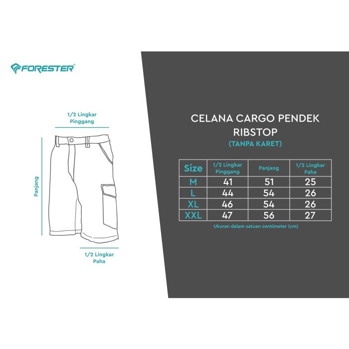 Celana Pendek Kargo Forester CLF 08442