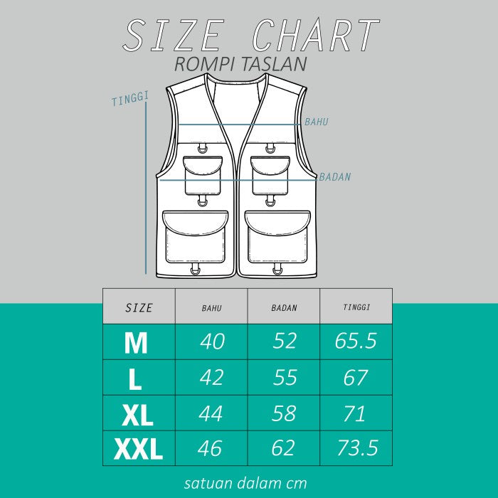 Forester 70358 Jaket Rompi Canvas Vest X Savior
