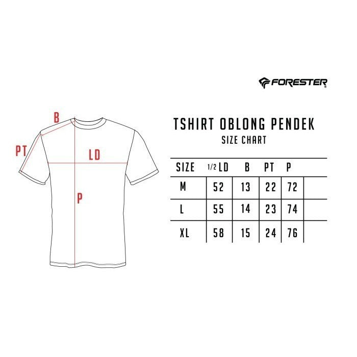 Forester TSF 02658  Kaos T-Shirt Forester Adventure