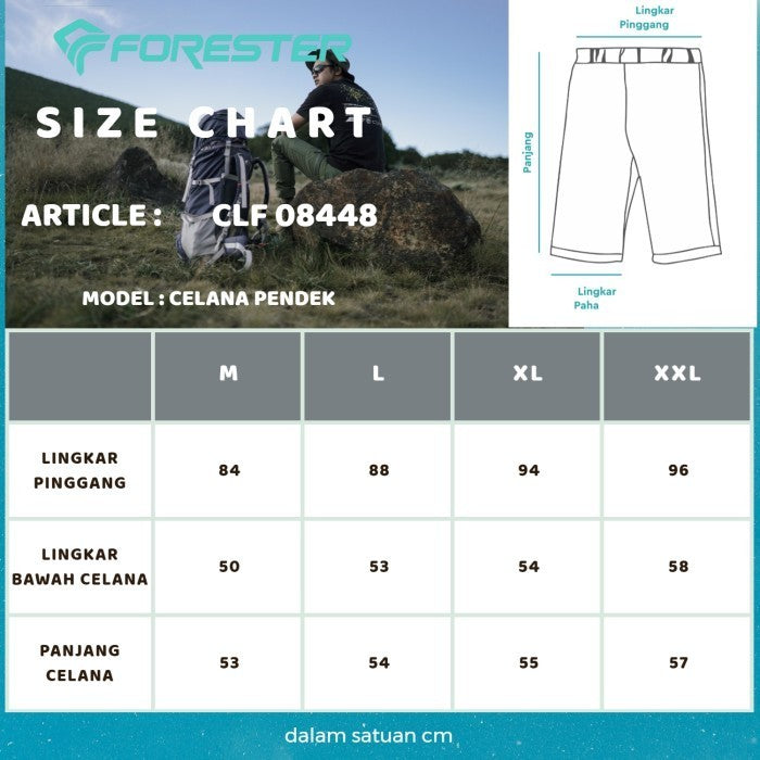 Forester Savior CLF 08448 Celana Pendek Short Pants
